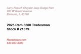 New 2025 RAM 3500 Tradesman image 2