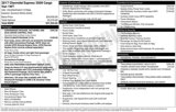 Used 2017 Chevrolet Express 3500 Extended image 2