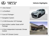Used 2024 Lexus LX 600 4WD w/ Ultra Luxury Package image 4