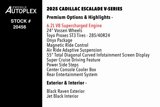 Used 2025 Cadillac Escalade V w/ LPO, ONYX Package image 2