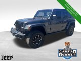 Certified 2021 Jeep Wrangler Unlimited Rubicon 4xe w/ Steel Bumper Group image 1
