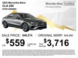 Certified 2025 Mercedes-Benz CLA 250 4MATIC image 3