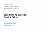 Used 2023 BMW X3 xDrive30i w/ Convenience Package image 2