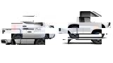 New 2026 Chevrolet Silverado 1500 Custom w/ Turbomax Blackout Package image 3