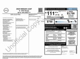 Used 2025 Nissan Leaf S image 4