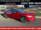 Used 2018 INFINITI Q50 Red Sport 400 w/ Sensory Package (Sport) image 3