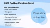 Used 2022 Cadillac Escalade Sport w/ Touring Package image 3