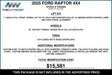 Used 2025 Ford F150 Raptor image 2