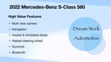 Used 2022 Mercedes-Benz S 580 4MATIC Sedan w/ AMG Line Package image 3
