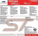 New 2025 Ford Explorer ST w/ Sun And Sound Package image 2