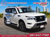 Certified 2024 Nissan Armada Platinum w/ Captain's Chairs Package image 1