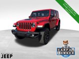 Certified 2022 Jeep Wrangler Unlimited Rubicon 4xe w/ Steel Bumper Group image 1