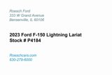 Used 2023 Ford F150 Lightning Lariat w/ Equipment Group 511A High image 2
