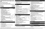 New 2026 Chevrolet Traverse High Country w/ LPO, Floor Liner Package image 2