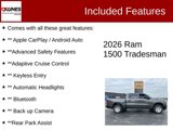 New 2026 RAM 1500 Tradesman image 4
