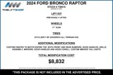 Used 2024 Ford Bronco Raptor w/ Interior Carbon Fiber Pack 6 image 2