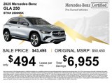 Certified 2025 Mercedes-Benz GLA 250 4MATIC image 3