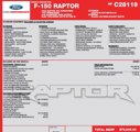 Used 2022 Ford F150 Raptor w/ Equipment Group 801A High image 3