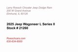 New 2025 Jeep Wagoneer L Series II w/ Convenience Group I image 2