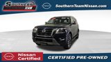Certified 2021 Nissan Armada Platinum w/ Captain's Chairs Package image 1