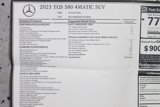 Used 2023 Mercedes-Benz EQS 580 4MATIC SUV image 2