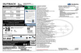 Used 2024 Subaru Outback Premium image 4