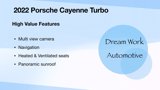 Used 2022 Porsche Cayenne Turbo w/ Premium Package Plus image 3