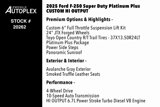 Used 2025 Ford F250 Platinum w/ Platinum Plus Package image 2