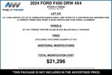 Used 2024 Ford F450 4x4 Crew Cab Super Duty image 2