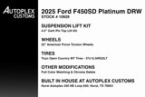Used 2025 Ford F450 Platinum w/ Platinum Plus Package image 2
