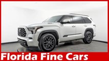 Used 2023 Toyota Sequoia Platinum