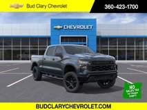 New 2025 Chevrolet Silverado 1500 Custom Trail Boss w/ Turbomax Blackout Package