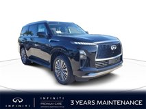 New 2025 INFINITI QX80 Luxe w/ Cargo Package