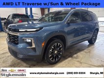 New 2025 Chevrolet Traverse LT w/ Sun and Wheel Package