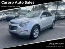 Used 2017 Chevrolet Equinox LT w/ Convenience Package
