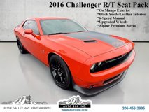 Used 2016 Dodge Challenger R/T Scat Pack w/ Leather Interior Group