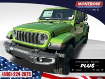 New 2025 Jeep Wrangler Unlimited Sahara w/ Technology Group