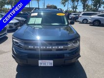 Certified 2022 Ford Bronco Sport Big Bend