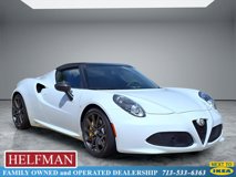 Used 2015 Alfa Romeo 4C Spider w/ Spider Track Package
