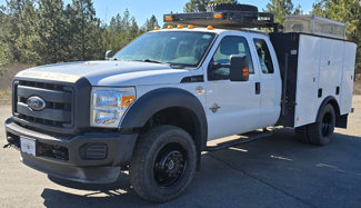 Used 2012 Ford F550 4x4 SuperCab Super Duty w/ Payload Upgrade Pkg image 1
