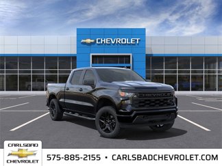 New 2025 Chevrolet Silverado 1500 Custom w/ Turbomax Blackout Package image 1
