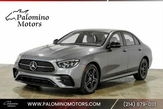 Used 2022 Mercedes-Benz E 450 4MATIC Sedan w/ Night Package image 1