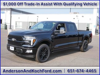 New 2025 Ford F150 Platinum w/ Equipment Group 702A High image 1