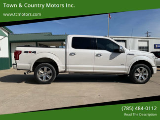 Used 2015 Ford F150 Platinum w/ Equipment Group 701A Luxury image 1