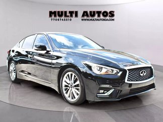 Used 2022 INFINITI Q50 Luxe w/ Cargo Package image 1