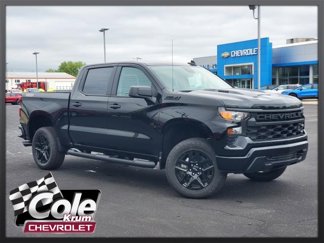 New 2025 Chevrolet Silverado 1500 Custom Trail Boss w/ Turbomax Blackout Package image 1