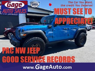 Used 2022 Jeep Wrangler Unlimited Rubicon 4xe w/ Steel Bumper Group image 1