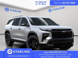 New 2026 Chevrolet Traverse RS image 1