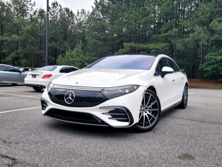 Used 2022 Mercedes-Benz EQS 450+ Sedan w/ AMG Line Exterior image 1