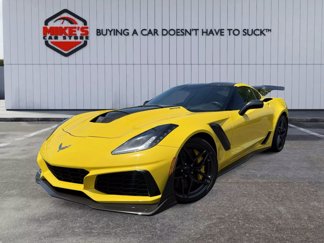 Used 2019 Chevrolet Corvette ZR1 w/ Chrome Badge Package image 1